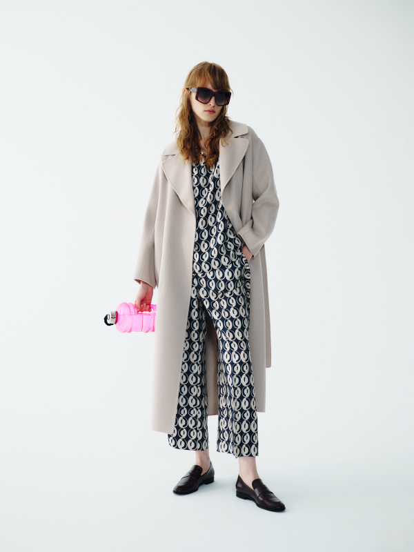 Cappotto Lungo Bianco Ghiaccio Intrend